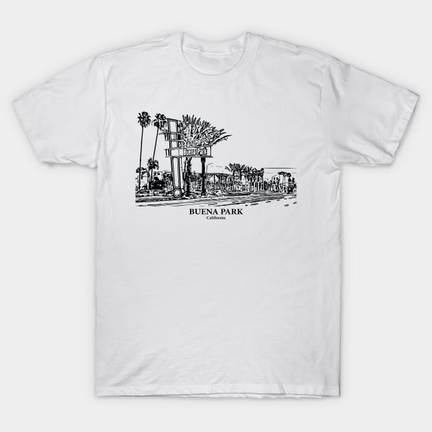 Buena Park - California T-Shirt by Lakeric